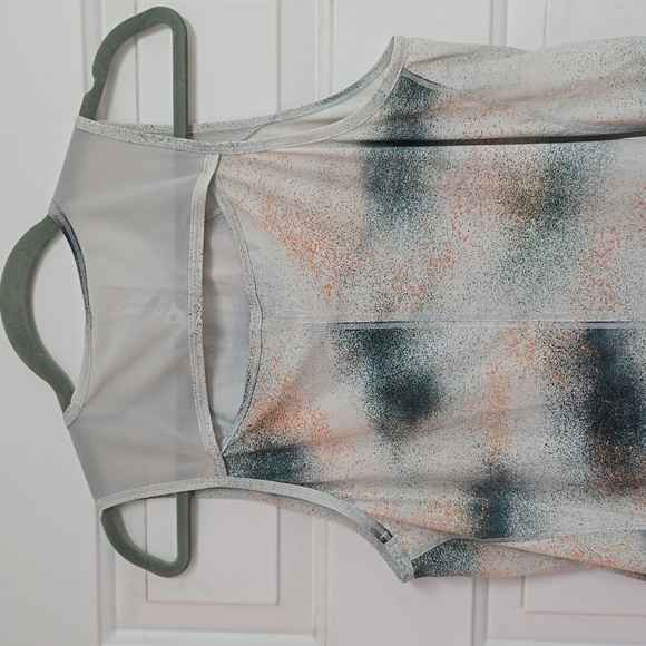 Lululemon Sculpt Tank TopSpray Camo Silver Blue Multi - Picture 7 of 12